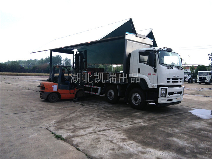 廂式計(jì)量檢衡車-五十鈴廂式檢衡車-國六四軸廂式檢衡車- DWJ5321JJHXS6型計(jì)量檢衡車